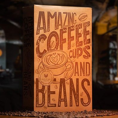 VULPINE Creations - Amazing Coffee Cups and Beans (Gimmicks and Online Instructions) by Adam Wilber - Trick